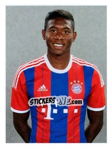Sticker David Alaba - Fc Bayern München 2014-2015 n. 63 - Panini