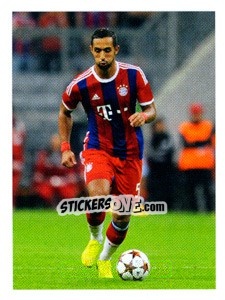 Sticker Medhi Benatia - Fc Bayern München 2014-2015 - Panini