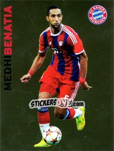 Sticker Medhi Benatia - Fc Bayern München 2014-2015 n. 76 - Panini
