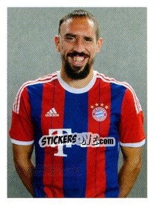 Sticker Franck Ribéry - Fc Bayern München 2014-2015 n. 79 - Panini