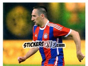 Sticker Franck Ribéry - Fc Bayern München 2014-2015 n. 80 - Panini