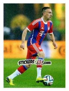 Sticker Franck Ribéry - Fc Bayern München 2014-2015 n. 82 - Panini