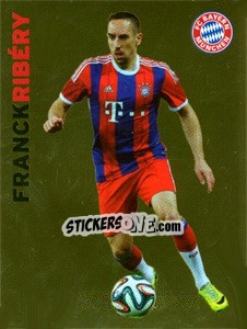 Sticker Franck Ribéry - Fc Bayern München 2014-2015 n. 84 - Panini