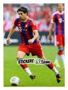 Figurina Javi Martinez - Fc Bayern München 2014-2015 n. 89 - Panini