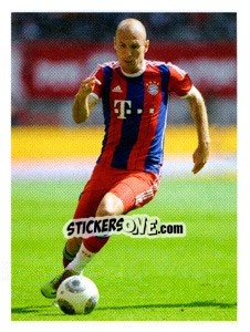 Sticker Arjen Robben - Fc Bayern München 2014-2015 n. 92 - Panini