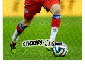 Sticker Arjen Robben - Fc Bayern München 2014-2015 n. 94 - Panini