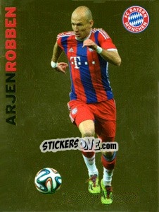 Sticker Arjen Robben - Fc Bayern München 2014-2015 n. 95 - Panini