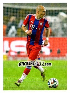 Sticker Arjen Robben - Fc Bayern München 2014-2015 n. 96 - Panini