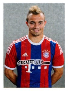 Sticker Xherdan Shaqiri - Fc Bayern München 2014-2015 n. 97 - Panini