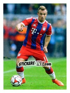 Sticker Xherdan Shaqiri - Fc Bayern München 2014-2015 n. 102 - Panini