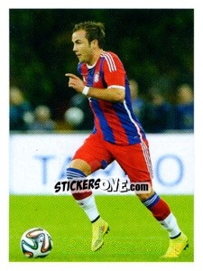 Sticker Mario Götze - Fc Bayern München 2014-2015 - Panini