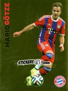 Sticker Mario Götze - Fc Bayern München 2014-2015 n. 106 - Panini