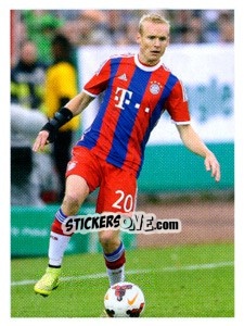 Sticker Sebastian Rode - Fc Bayern München 2014-2015 n. 109 - Panini