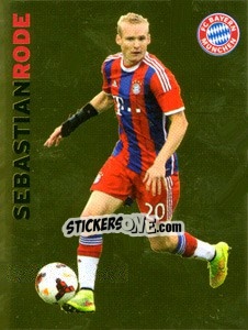 Sticker Sebastian Rode - Fc Bayern München 2014-2015 n. 113 - Panini