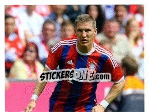Sticker Bastian Schweinsteiger - Fc Bayern München 2014-2015 n. 117 - Panini
