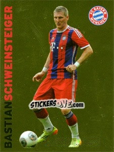 Sticker Bastian Schweinsteiger - Fc Bayern München 2014-2015 n. 120 - Panini