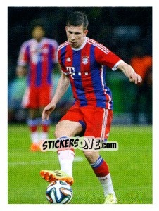 Sticker Pierre-Emile Höjbjerg - Fc Bayern München 2014-2015 n. 122 - Panini