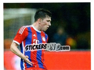 Sticker Pierre-Emile Höjbjerg - Fc Bayern München 2014-2015 n. 123 - Panini