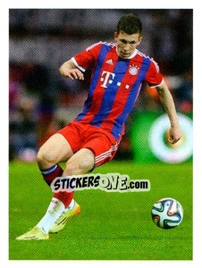 Figurina Pierre-Emile Höjbjerg - Fc Bayern München 2014-2015 - Panini