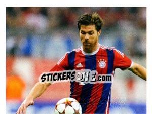 Sticker Xabi Alonso - Fc Bayern München 2014-2015 n. 127 - Panini
