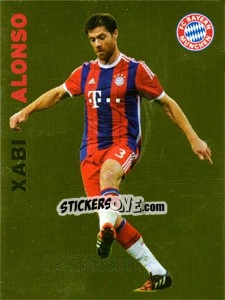 Sticker Xabi Alonso - Fc Bayern München 2014-2015 n. 130 - Panini