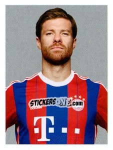 Sticker Xabi Alonso - Fc Bayern München 2014-2015 n. 131 - Panini