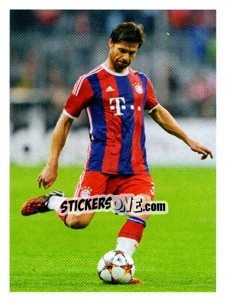 Sticker Xabi Alonso - Fc Bayern München 2014-2015 n. 132 - Panini