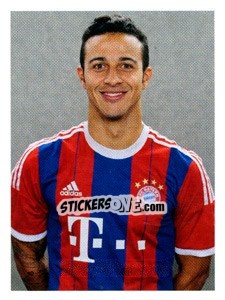Sticker Thiago Alcántara - Fc Bayern München 2014-2015 n. 133 - Panini