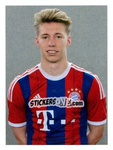 Sticker Mitchell Weiser - Fc Bayern München 2014-2015 n. 134 - Panini