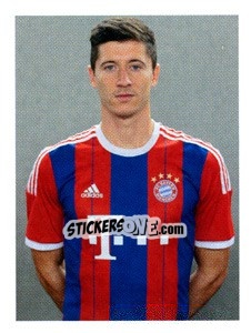 Sticker Robert Lewandowski - Fc Bayern München 2014-2015 n. 136 - Panini