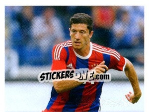 Sticker Robert Lewandowski - Fc Bayern München 2014-2015 n. 137 - Panini