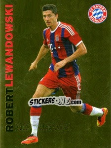 Sticker Robert Lewandowski - Fc Bayern München 2014-2015 n. 139 - Panini