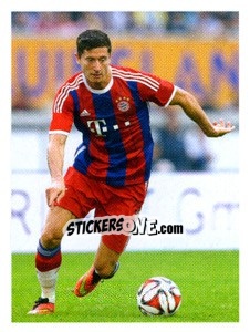 Sticker Robert Lewandowski - Fc Bayern München 2014-2015 n. 140 - Panini
