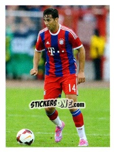 Figurina Claudio Pizarro - Fc Bayern München 2014-2015 - Panini