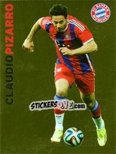 Sticker Claudio Pizarro - Fc Bayern München 2014-2015 n. 146 - Panini