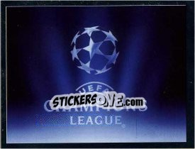 Figurina UEFA Champions League Logo - UEFA Champions League 2007-2008 - Panini