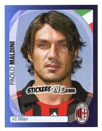 Sticker Paolo Maldini - UEFA Champions League 2007-2008 - Panini