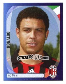 Sticker Ronaldo - UEFA Champions League 2007-2008 n. 25 - Panini
