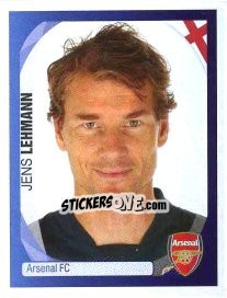 Sticker Jens Lehmann - UEFA Champions League 2007-2008 n. 27 - Panini