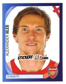 Sticker Alexander Hleb - UEFA Champions League 2007-2008 n. 36 - Panini