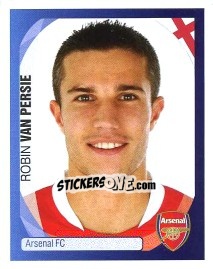 Sticker Robin van Persie - UEFA Champions League 2007-2008 n. 40 - Panini