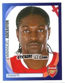 Sticker Emmanuel Adebayor - UEFA Champions League 2007-2008 - Panini