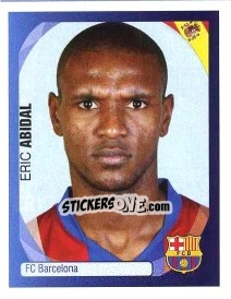 Sticker Eric Abidal - UEFA Champions League 2007-2008 n. 46 - Panini