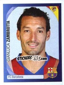 Cromo Gianluca Zambrotta - UEFA Champions League 2007-2008 - Panini