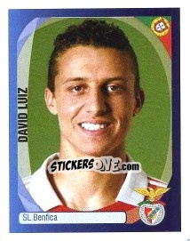 Sticker David Luiz - UEFA Champions League 2007-2008 n. 66 - Panini