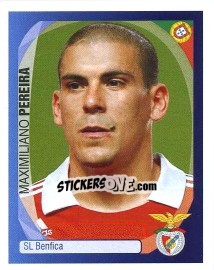 Sticker Maxi Pereira - UEFA Champions League 2007-2008 n. 71 - Panini