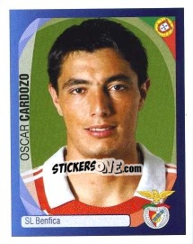 Figurina Oscar Cardozo - UEFA Champions League 2007-2008 - Panini