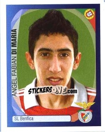 Figurina Angel Di Maria - UEFA Champions League 2007-2008 - Panini