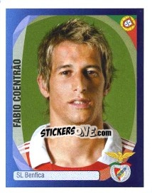 Figurina Fabio Coentrão - UEFA Champions League 2007-2008 - Panini