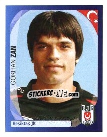 Figurina Gökhan Zan - UEFA Champions League 2007-2008 - Panini